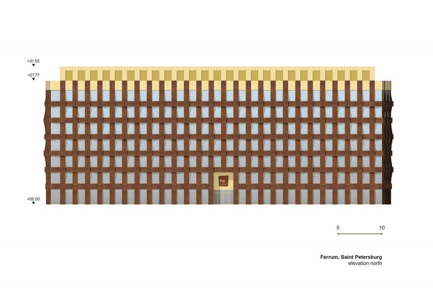 North elevation of Ferrum 1