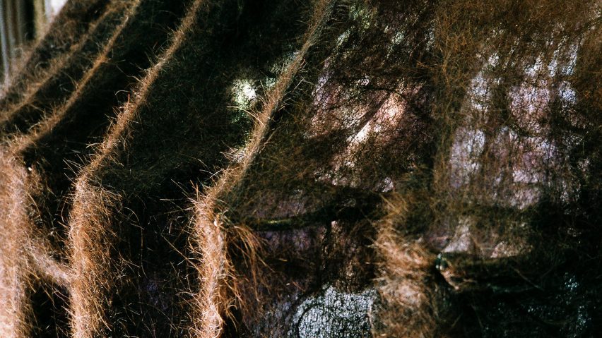 Hair felt created as part of Follicle, a project by Pareid at Bangkok Design Week