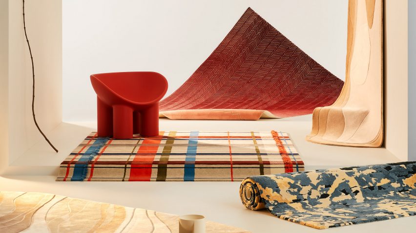 Act 2 of the Forma rug collection by Tsar Carpets