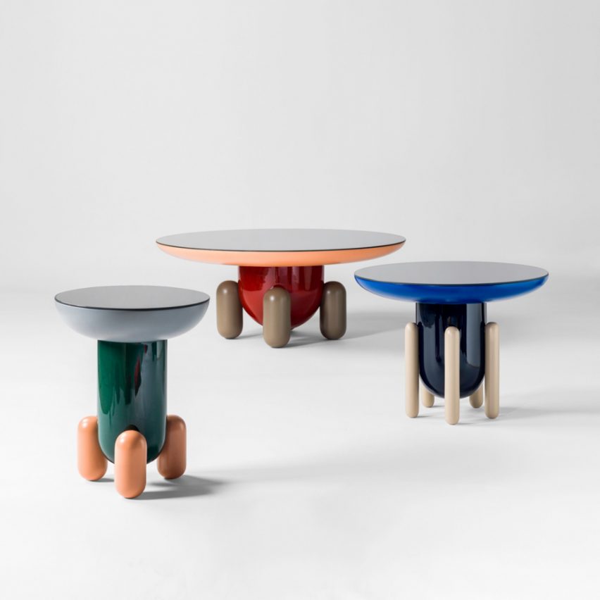 Explorer tables by Jaime Hayon