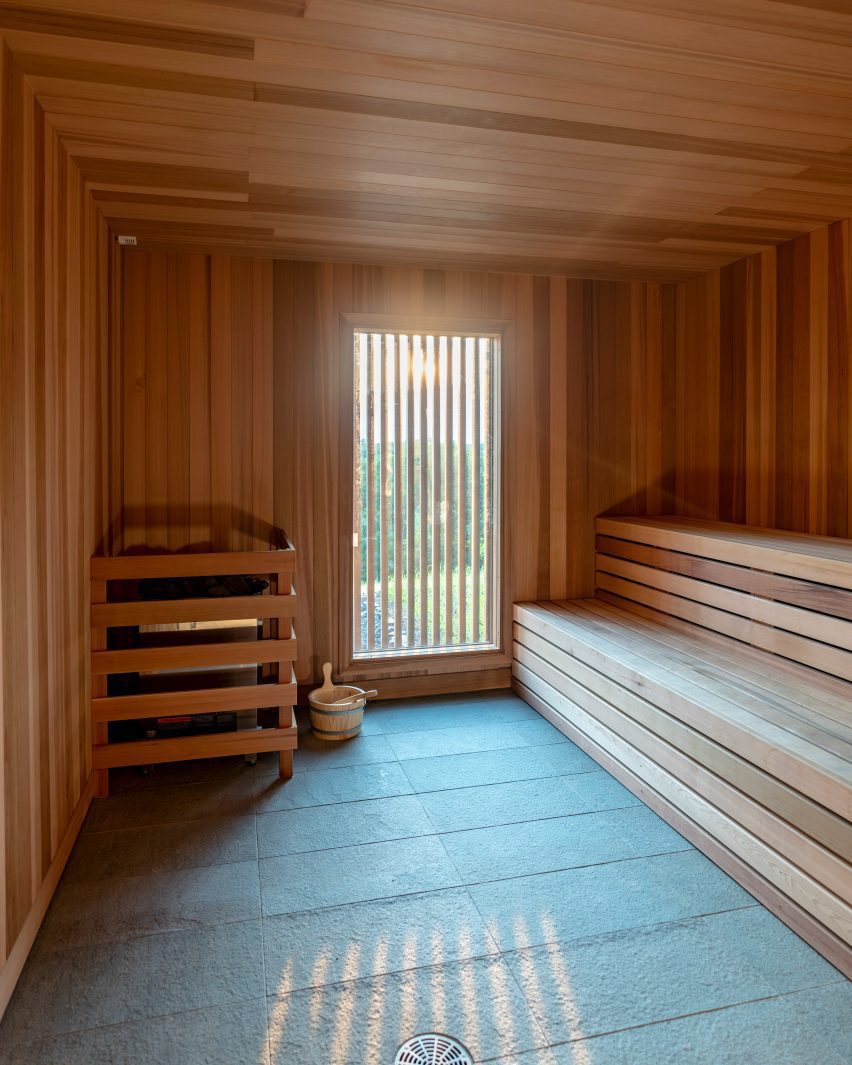 Garrison Architects completes modernist Catskills retreat with 24 elevated cabins