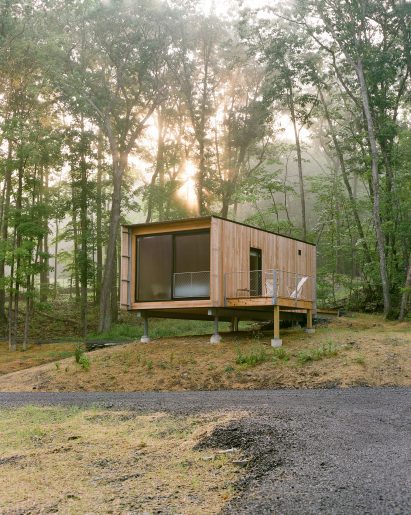 The resort encompasses 24 single cabins