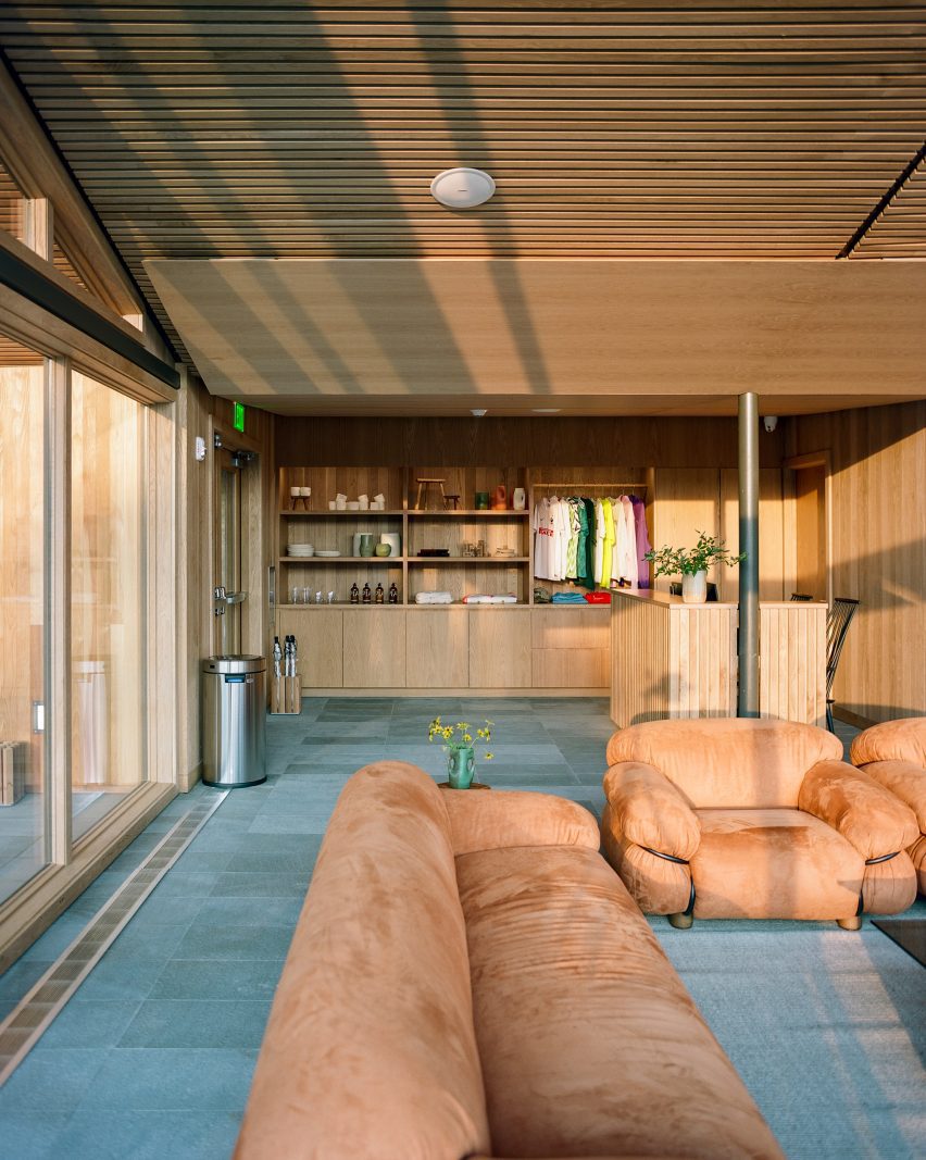 Garrison Architects completes modernist Catskills retreat with 24 elevated cabins