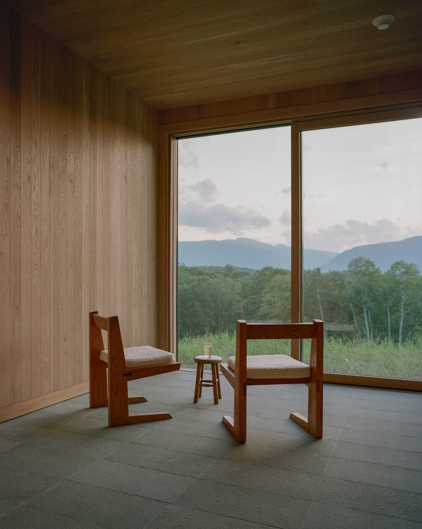Garrison Architects completes modernist Catskills retreat with 24 elevated cabins