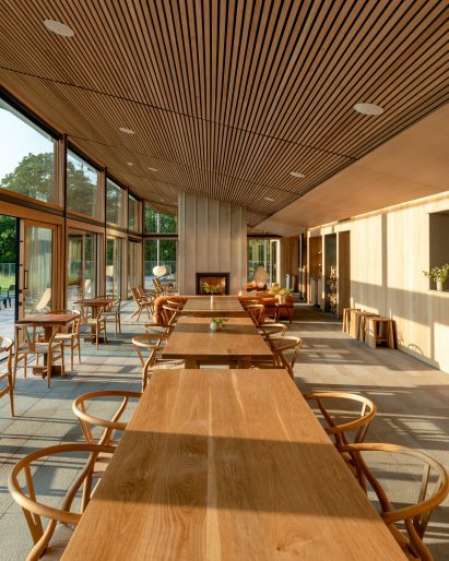 The resort's restaurant