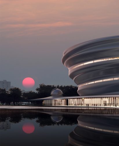 A visual of Hainan Science and Technology Museum