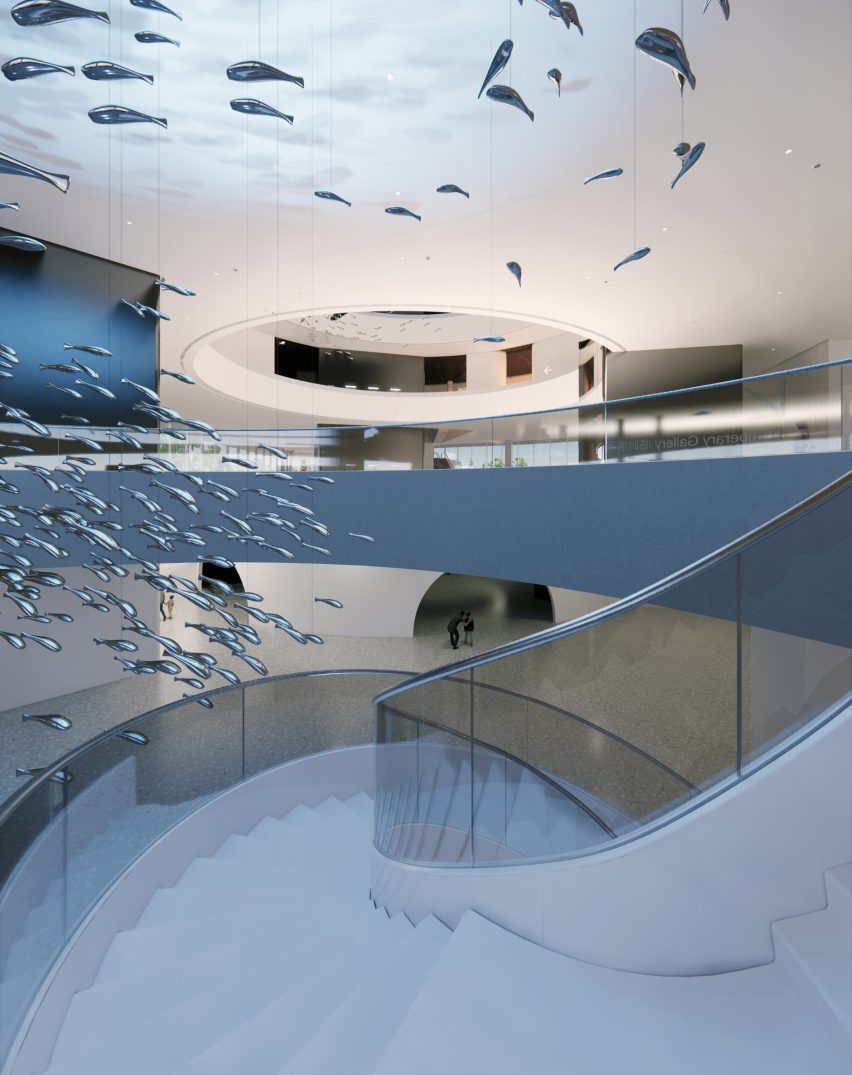 Inside Hainan Science and Technology Museum