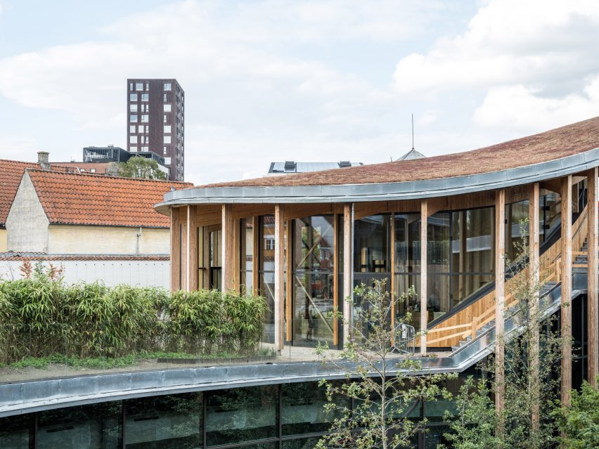 H C Andersen museum by Kengo Kuma