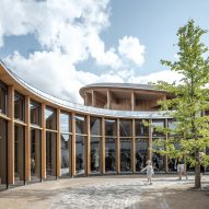 Hans Christian Andersen Museum designed by Kengo Kuma in Odense
