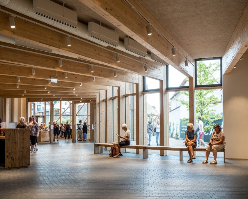 Hans Christian Andersen Museum designed by Kengo Kuma in Odense