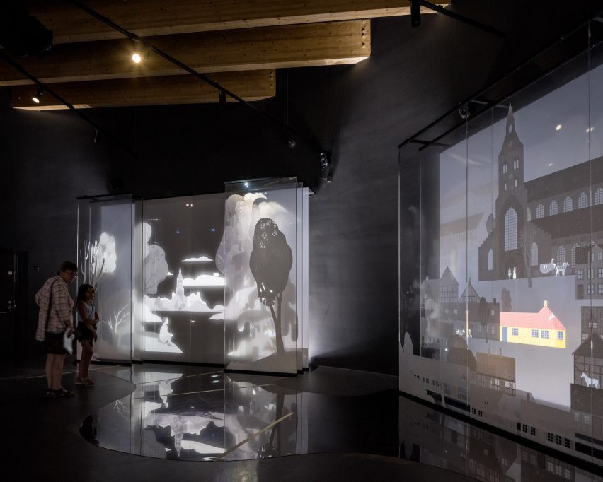 Hans Christian Andersen Museum designed by Kengo Kuma in Odense