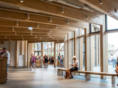 Interior of Danish museum