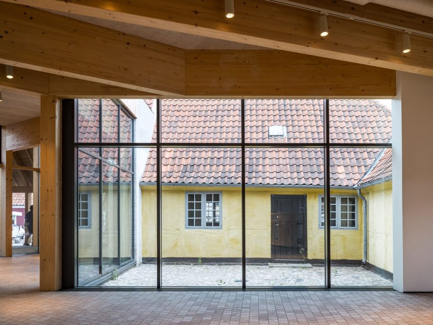 Hans Christian Andersen Museum designed by Kengo Kuma in Odense