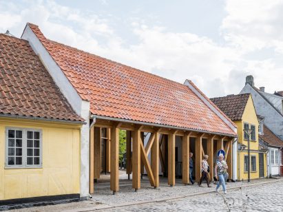 Entrance of H C Andersen museum