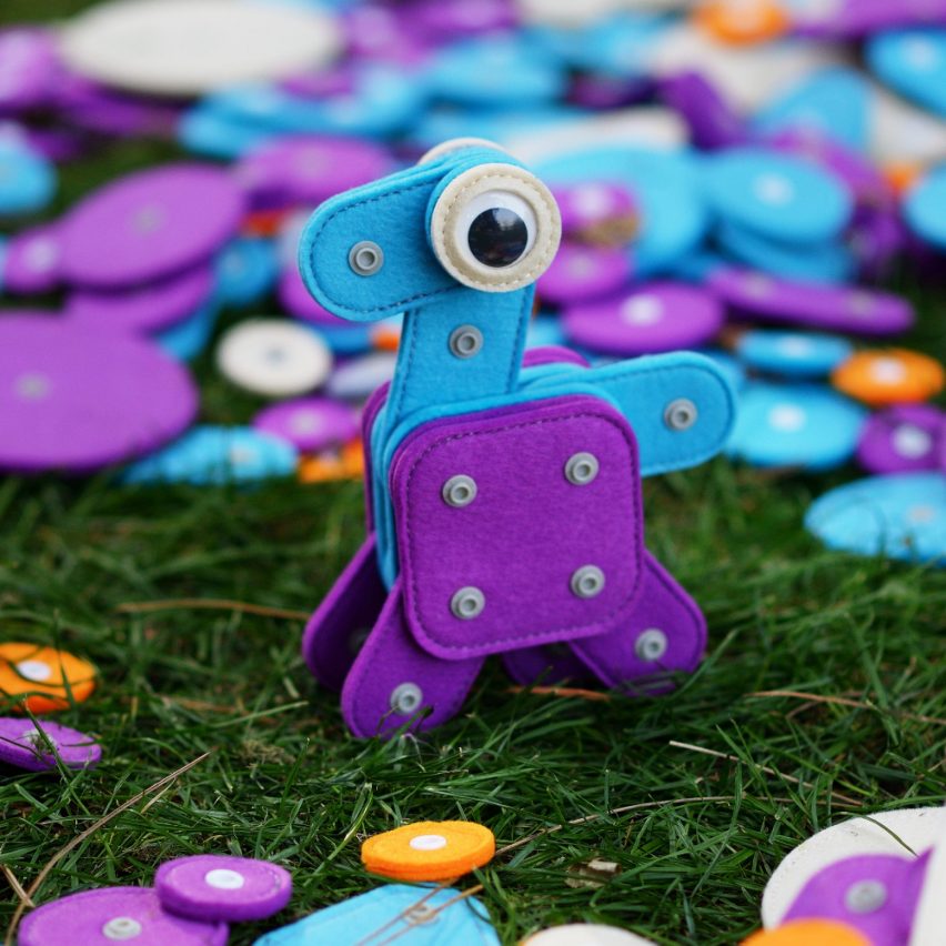 Knop Knop Soft Felt Building Kit