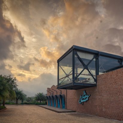 Nine Door Restaurant by Aviot Architects