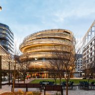Wood-wrapped Sydeney building by Kuma