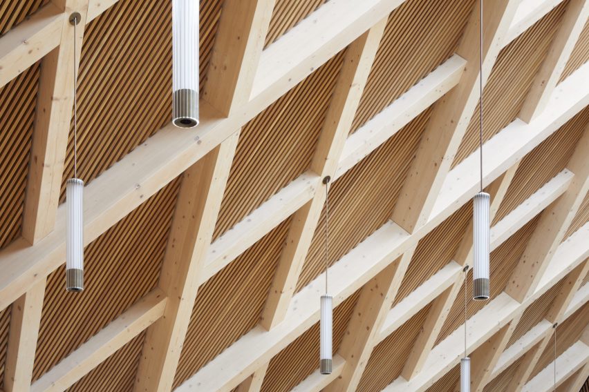 Ibstock Place School Refectory by Maccreanor Lavington Ltd.