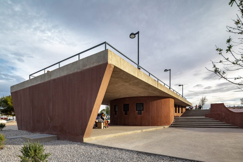 View of La Duna skatepark