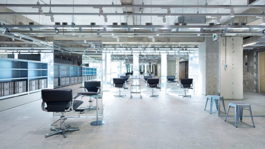 LIM hair salon by Schemata Architects