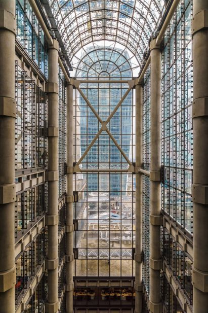 The Underwriting Room in the Lloyd's building