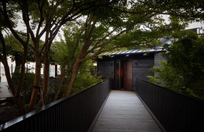 A new walkway was added to the renovation