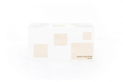 Sou Fujimoto's white trunk design for Louis Vuitton