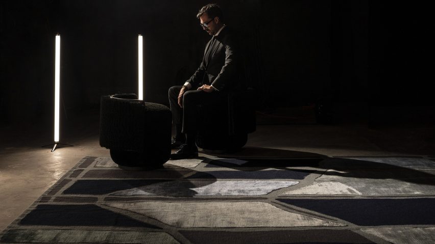Meteorito rugs by José María Balmaceda for Balmaceda Studio
