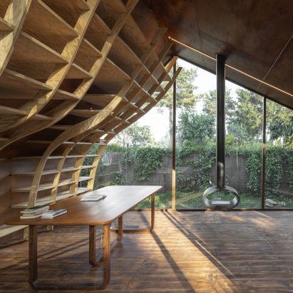 Writer's cabin by Mudd Architects