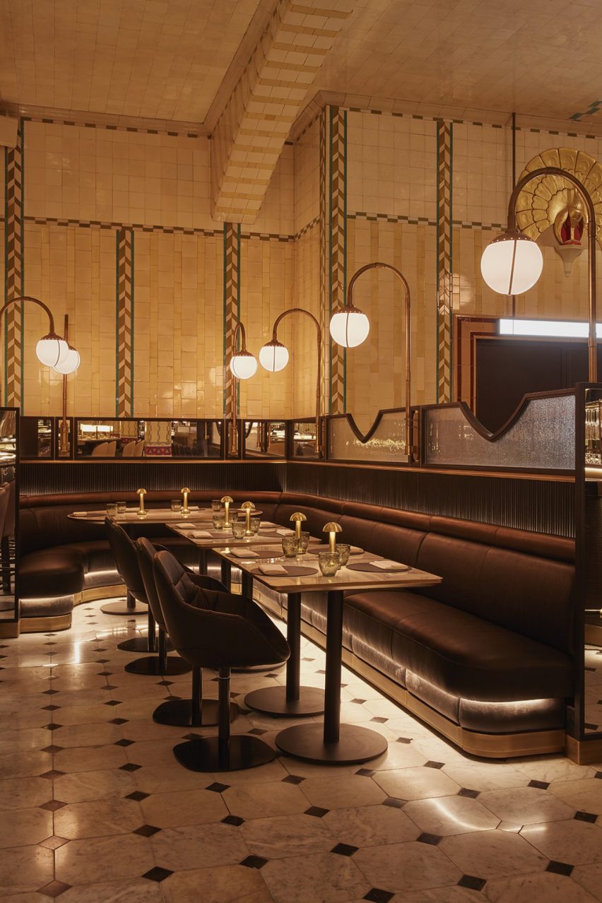 Harrods Dining Hall by Lighting Design International