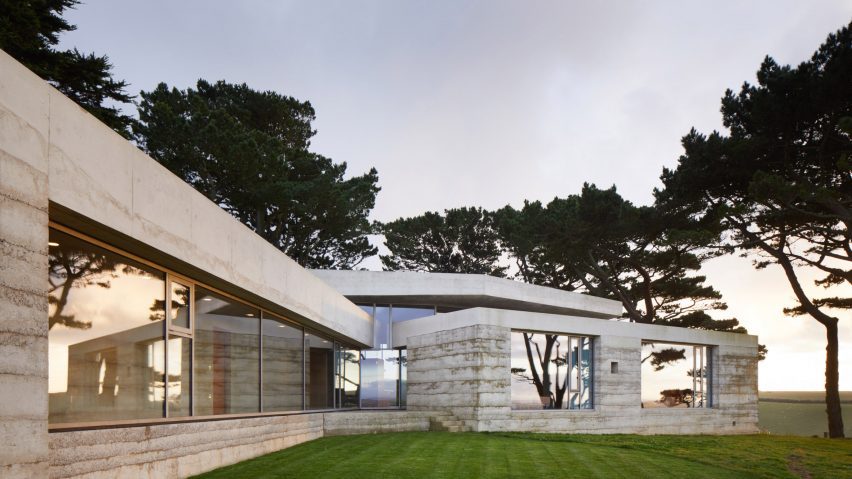 Concrete house by Peter Zumthor