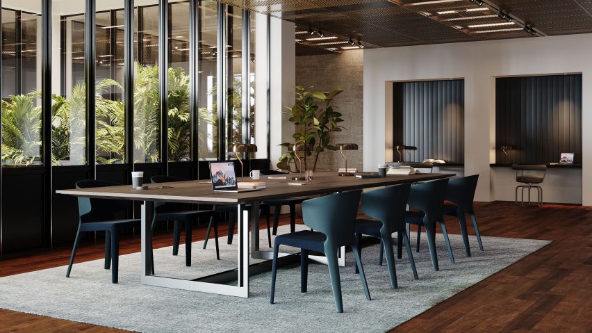 Sarpi Office system by Carlo Scarpa for Cassina