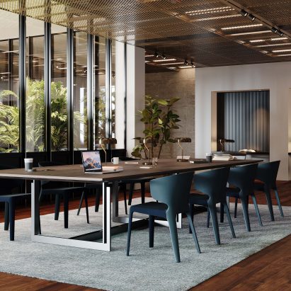 Sarpi Office system by Carlo Scarpa for Cassina