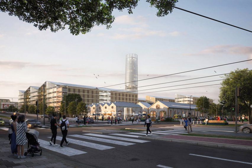 SOM's proposal for Porta Romana