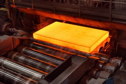 Fossil-free molten steel