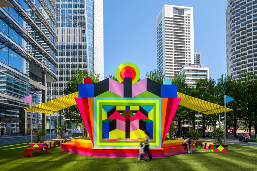 A pavilion by Morag Myerscough