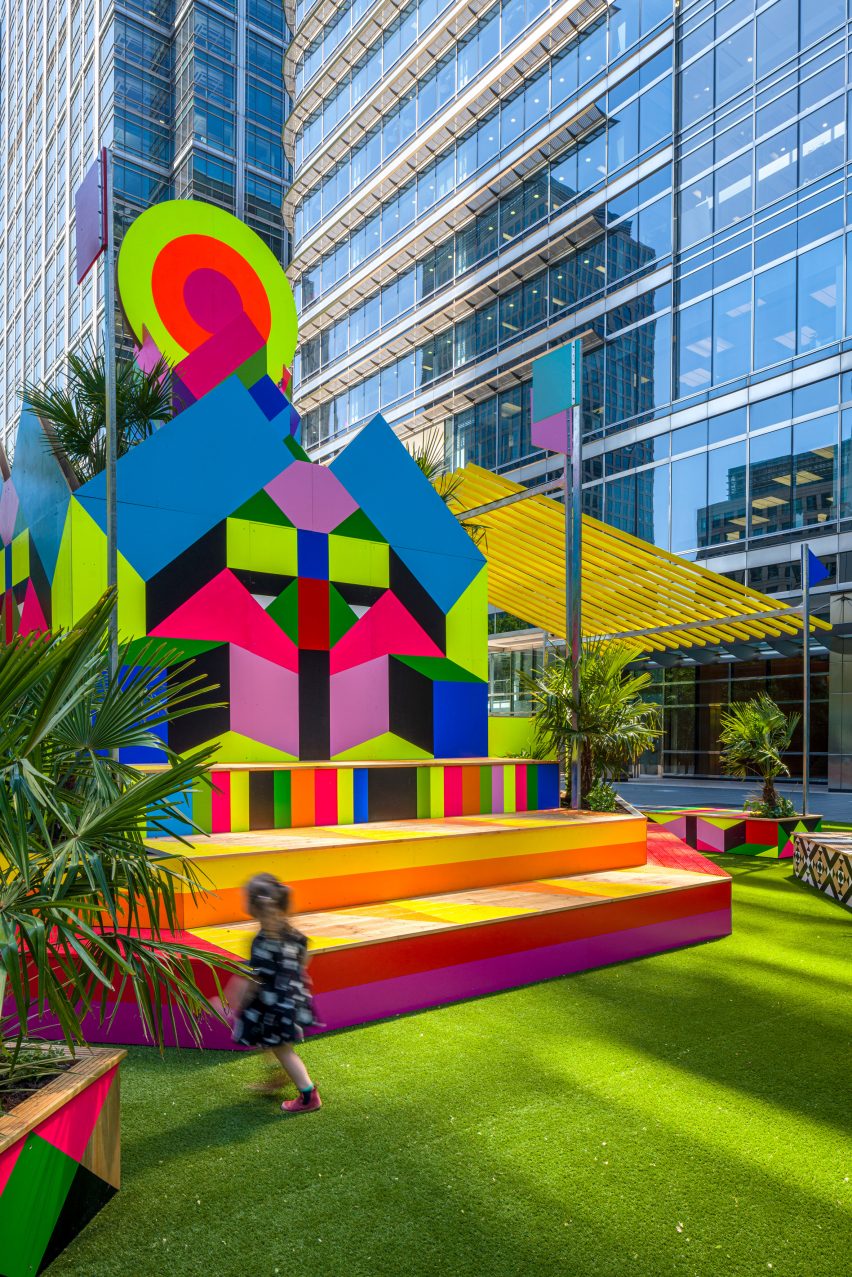 Sun Pavilion by Morag Myerscough