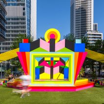 A colourful pavilion in London