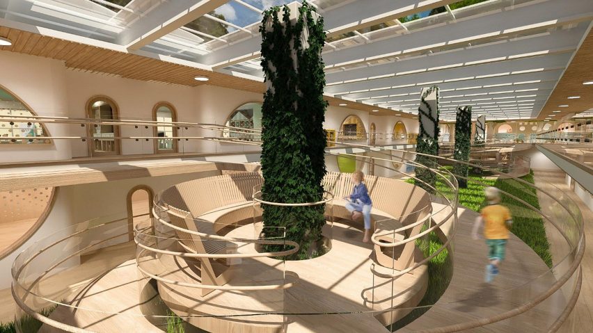 A skylit kindergarten proposal