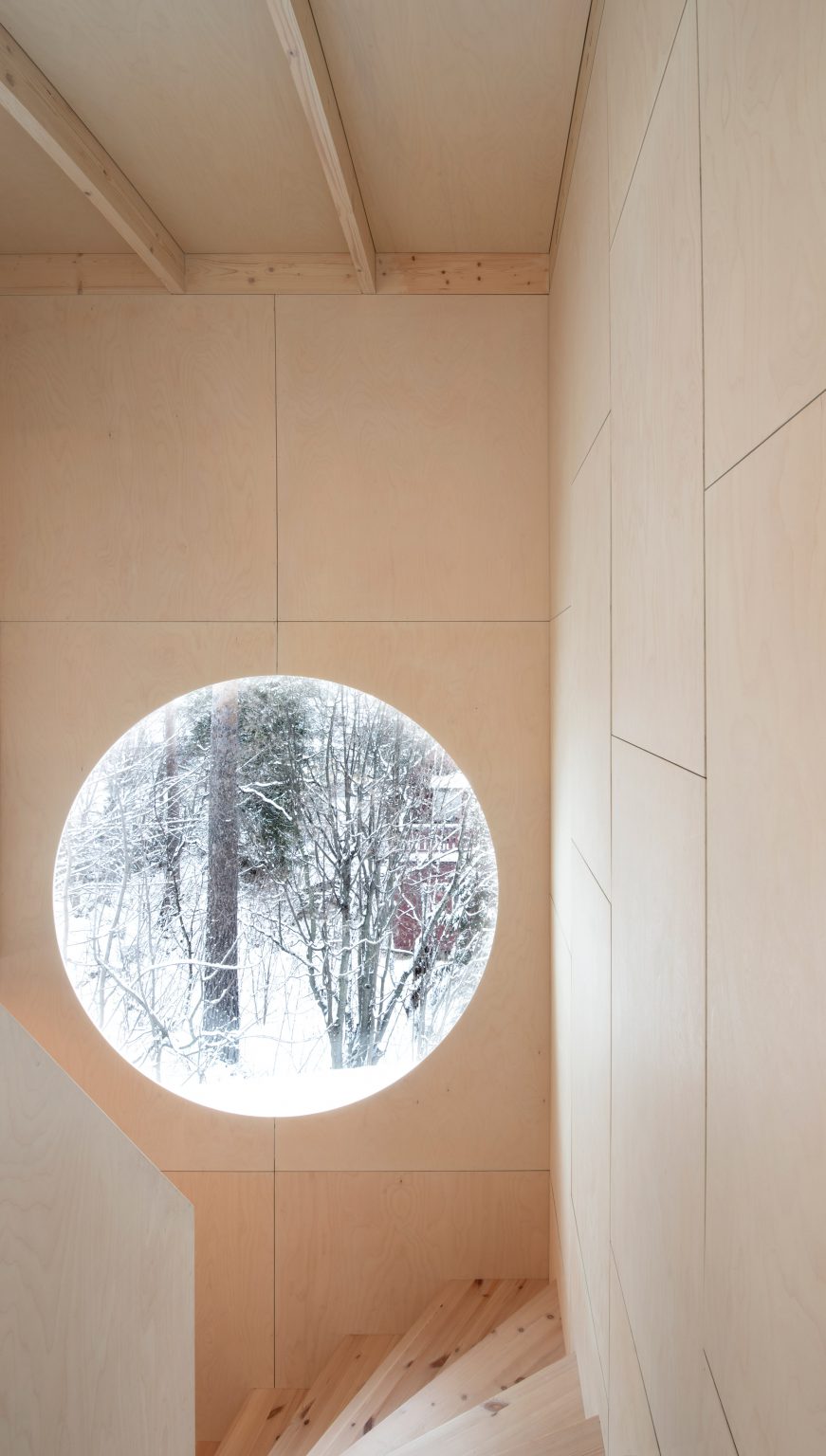 A circular window
