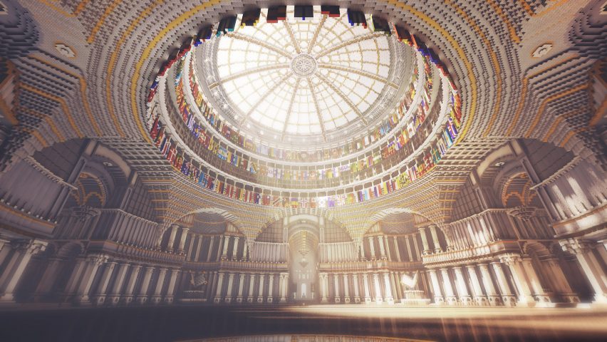The Uncensored Library by Reporters without Borders is inside Minecraft