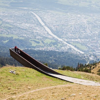 The viewing platform is by Snohetta