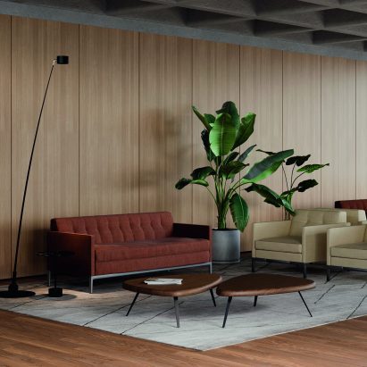 Volage EX-S Slim sofa by Philippe Starck for Cassina
