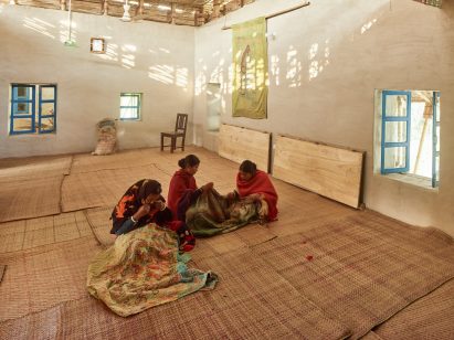 Anandaloy: Centre for People with disabilities + Dipdii Textiles studio by Studio Anna Heringer
