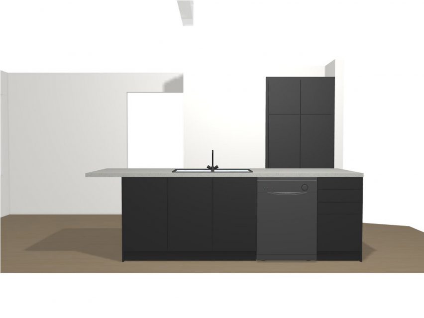 Kitchen render