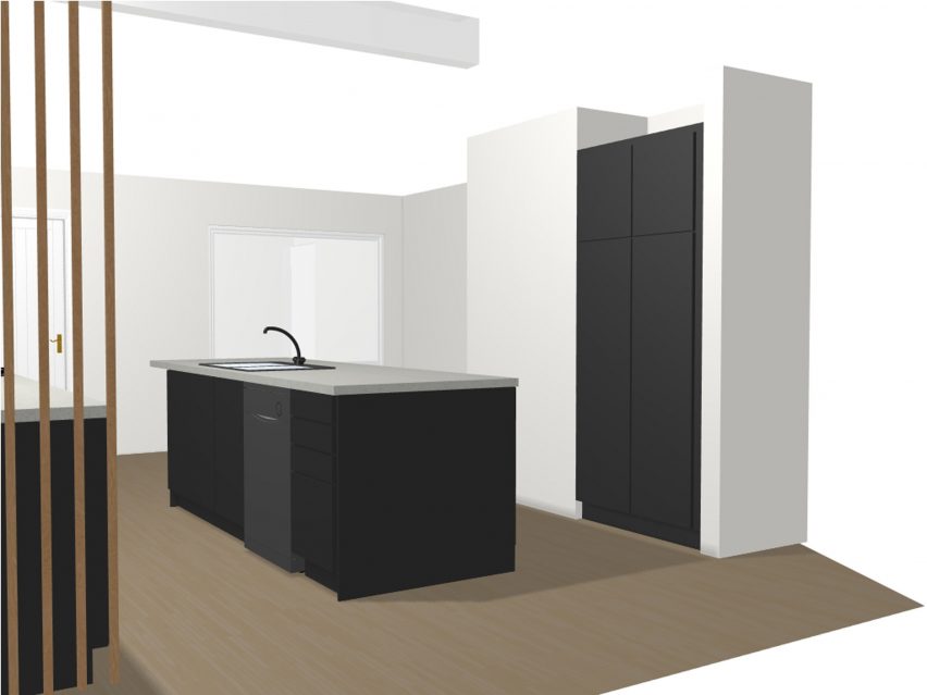 Kitchen render