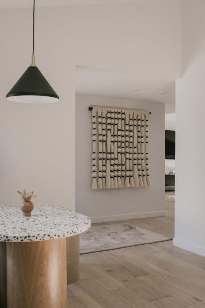 Zen Den features eclectic design elements
