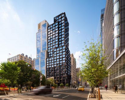 The tower in Manhattan