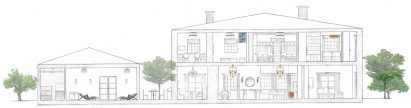 An illustration of a house