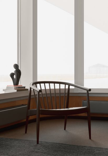 Wooden armchair by L.Ercolani